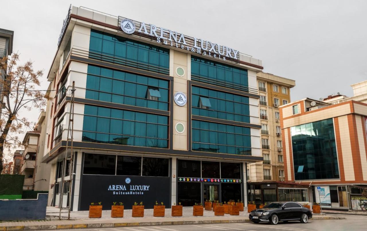 Arena Luxury Suites Hotel Istanbul Exteriör bild